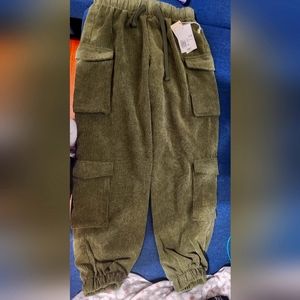 Corduroy Cargo Pants